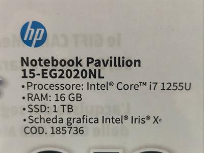 Notebook HP Pavillion 15-EG2020NL - Foto 2