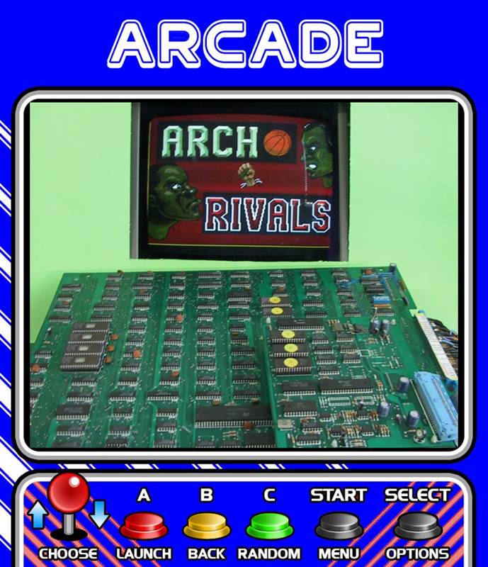 Scheda PCB jamma ARCH RIVALS per Arcade Videogiochi