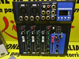 Mixer con Bluetooth USB X Karaoke Piano Bar