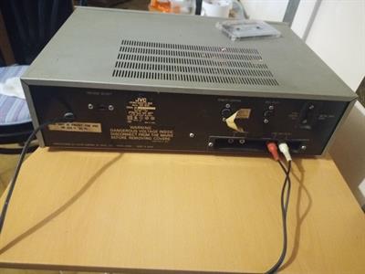 Mangianastri deck piastra JVC vintage, colore argento - Foto 3