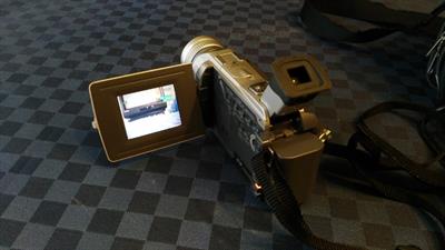 Videocamera canon con casetta e possibilità di regis
