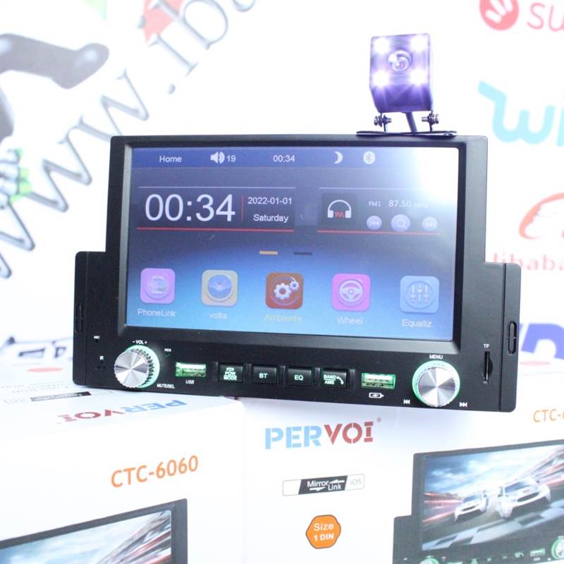 Foto 3Autoradio Stereo 1 DIN 7 Pollici Touch