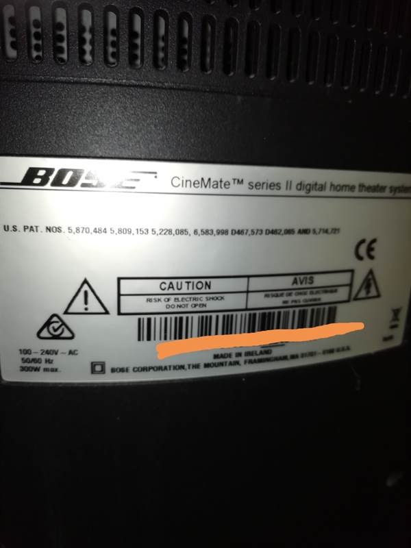 Foto 2 Home theater Bose