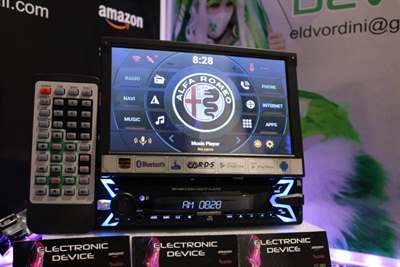 Autoradio 1 DIN Android motorizzato - Foto 2
