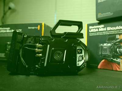 Foto 4 Blackmagic Design Ursa Mini Pro + v-mount battery, in ottime condizioni