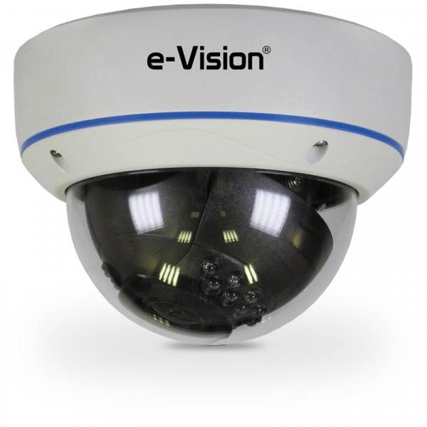 El.mo.- Dome IR antivandalo DNR SENS Smart IR colore Bianco, mod. BUTPUTC