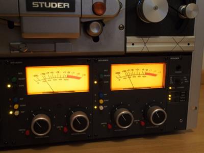 STUDER A 810 TC (Time Code) VU MK II - Foto 2