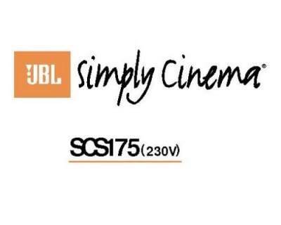 Sistema HiFi casse JBL SCS175 Simply Cinema Kit completo 5.1, in legno