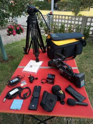 JVC GY HM750 completa di viewfinder ottica CANON HDMP KT 14X