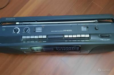 Radio Sony Cfs-W303 Radio a doppia cassetta Stereo