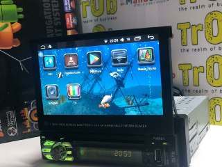 Foto 4Autoradio 1 DIN Motorizzato Android, memoria 16gb