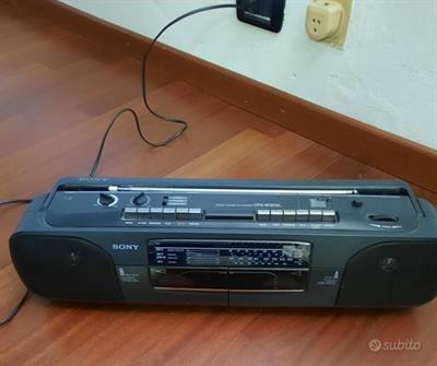 Radio Sony Cfs-W303 Radio a doppia cassetta Stereo - Foto 2