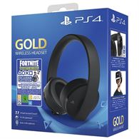 Cuffie PS4 gold wireless e fortnite 2.000 v-bucks