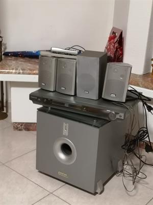 DVD e impianto home theatre