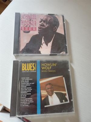 CD john lee Hooker e Howlin Wolf